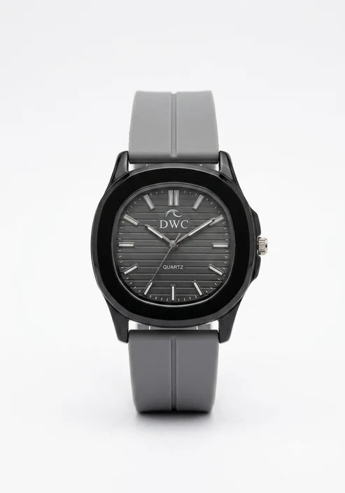 DWC Quartz Men’s Watch with Magnet lock & Silicone Strap